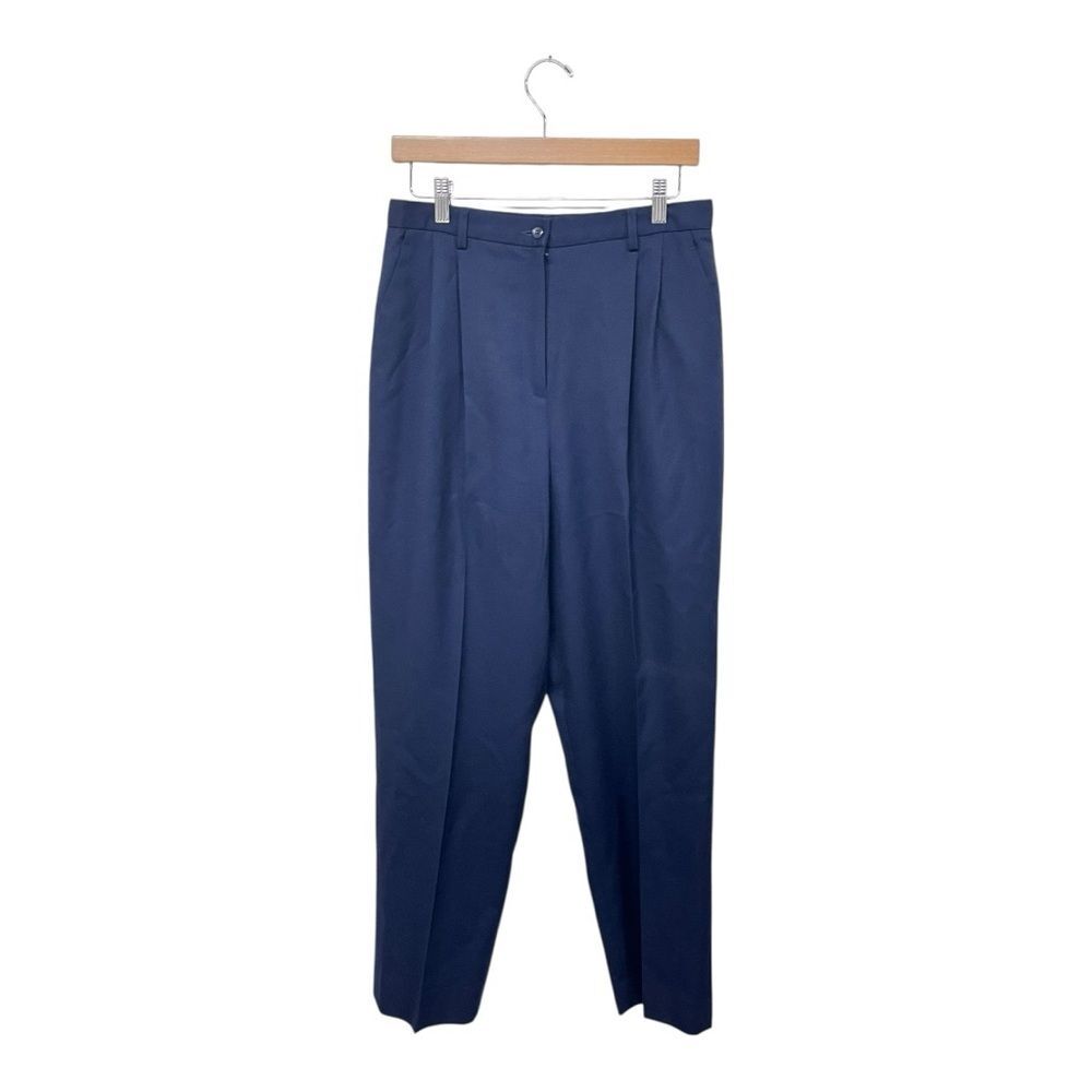 Pendleton | Vintage Virgin‎ Wool Navy Blue Slacks Trousers Pants Size 12